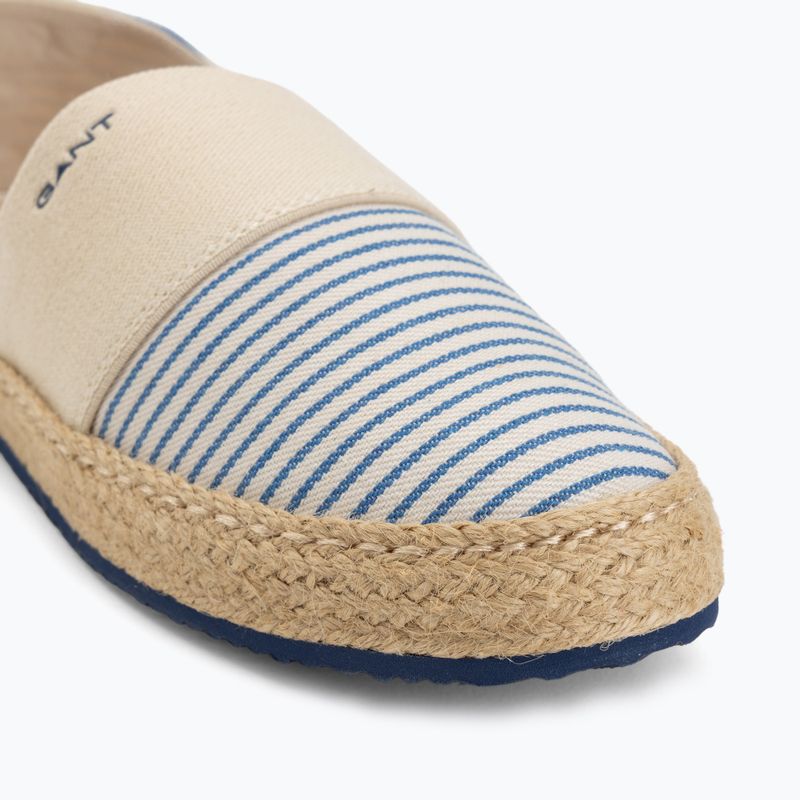 Dámske espadrilky GANT Raffiaville blue/cream 7
