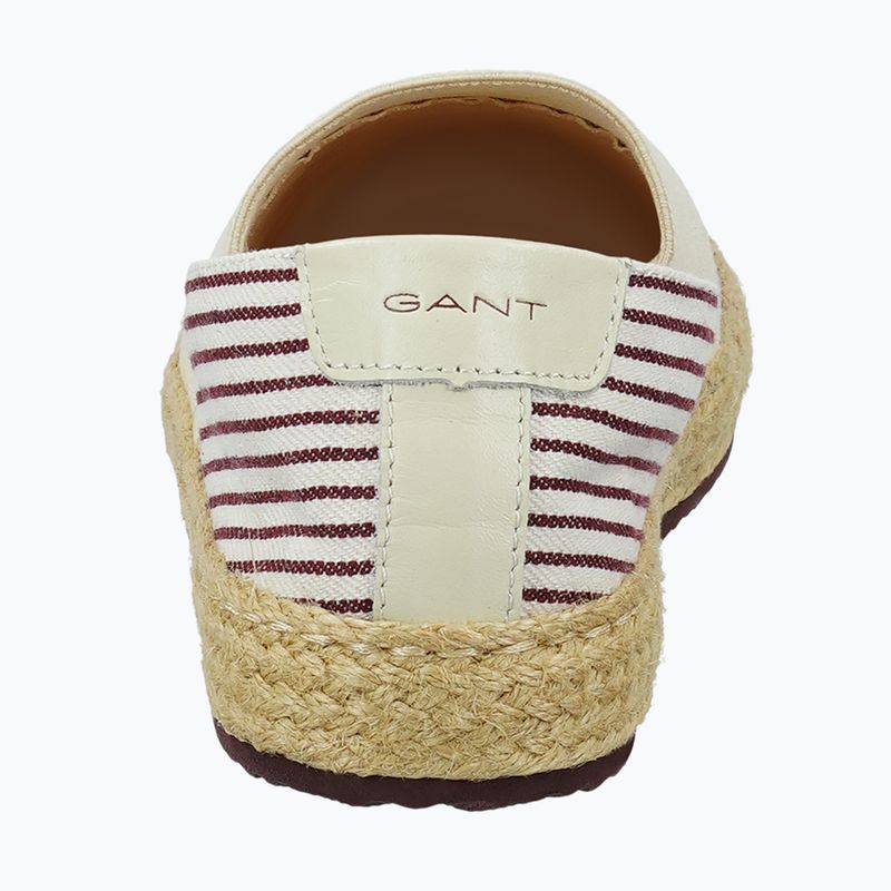 Dámske espadrilky GANT Raffiaville brown/cream 4