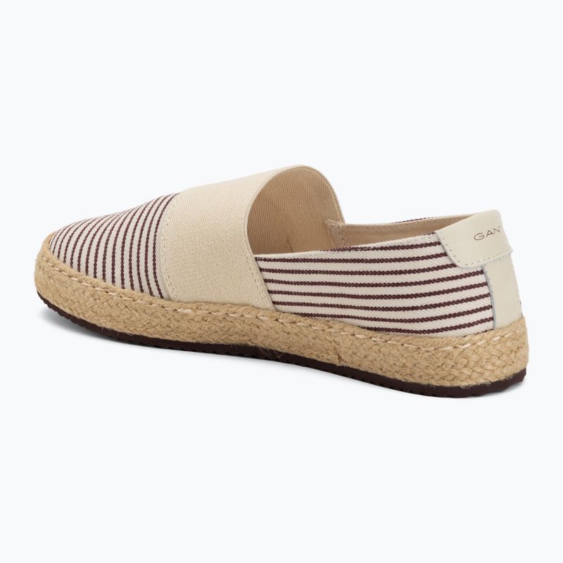 Dámske espadrilky GANT Raffiaville brown/cream 3