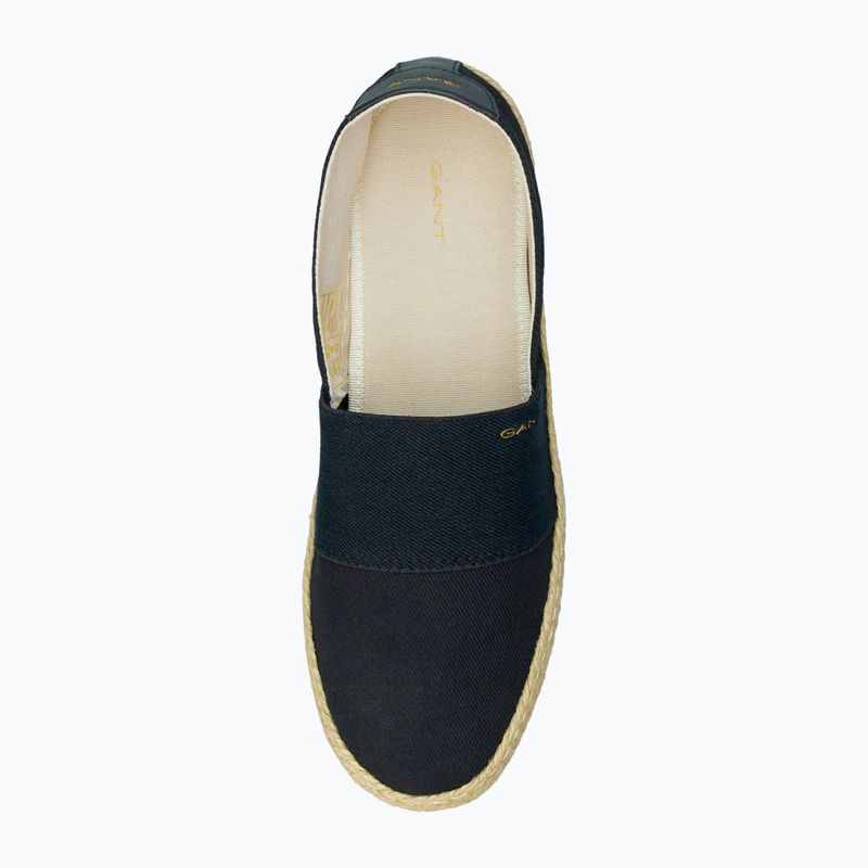 Dámske espadrilky GANT Raffiaville black 5
