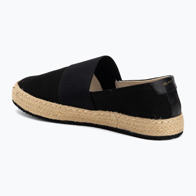 Dámske espadrilky GANT Raffiaville black 3