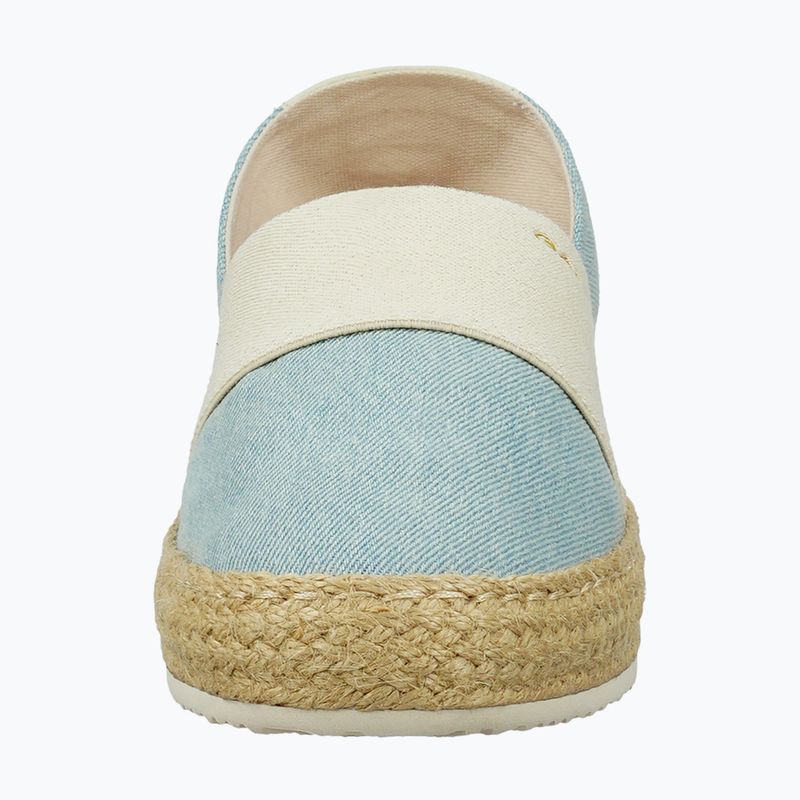 Dámske espadrilky GANT Raffiaville light blue/cream 3