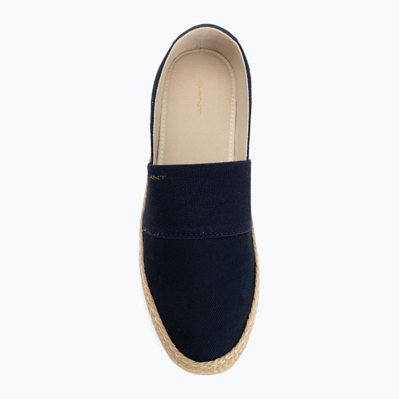 Dámske espadrilky GANT Raffiaville marine 5