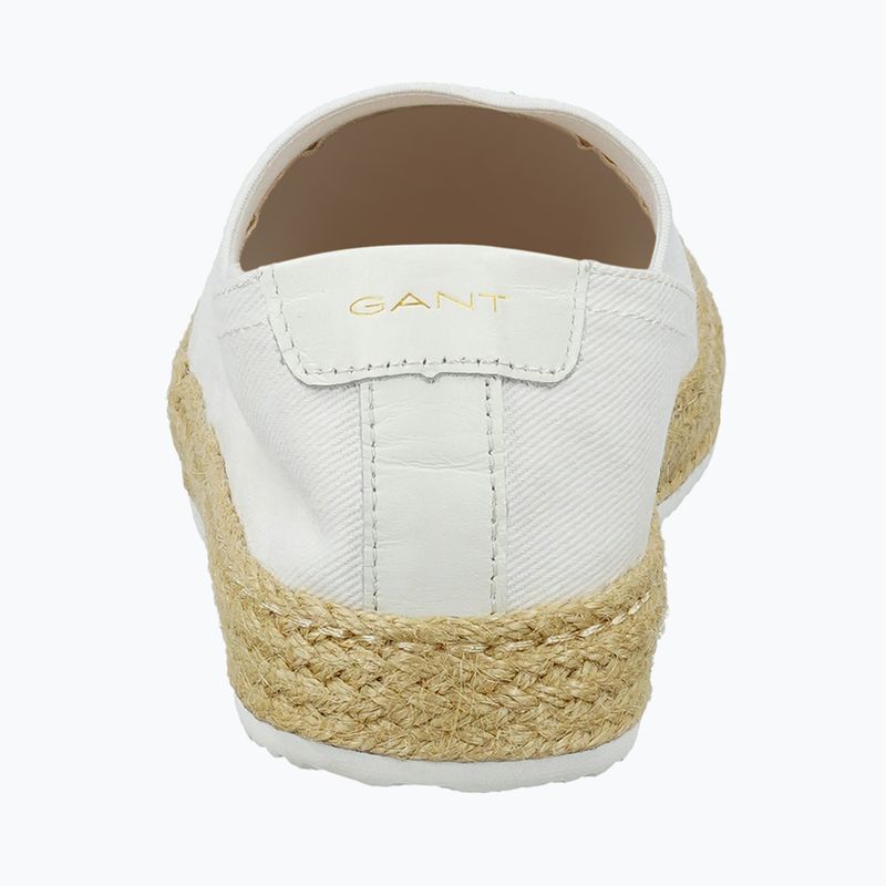 Dámske espadrilky GANT Raffiaville off white 4