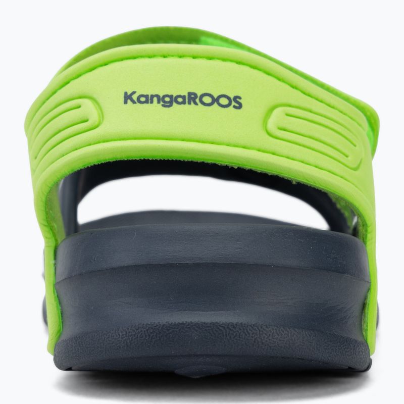 Detské sandále Kangaroos KangaSwim II dark navy/lime 6