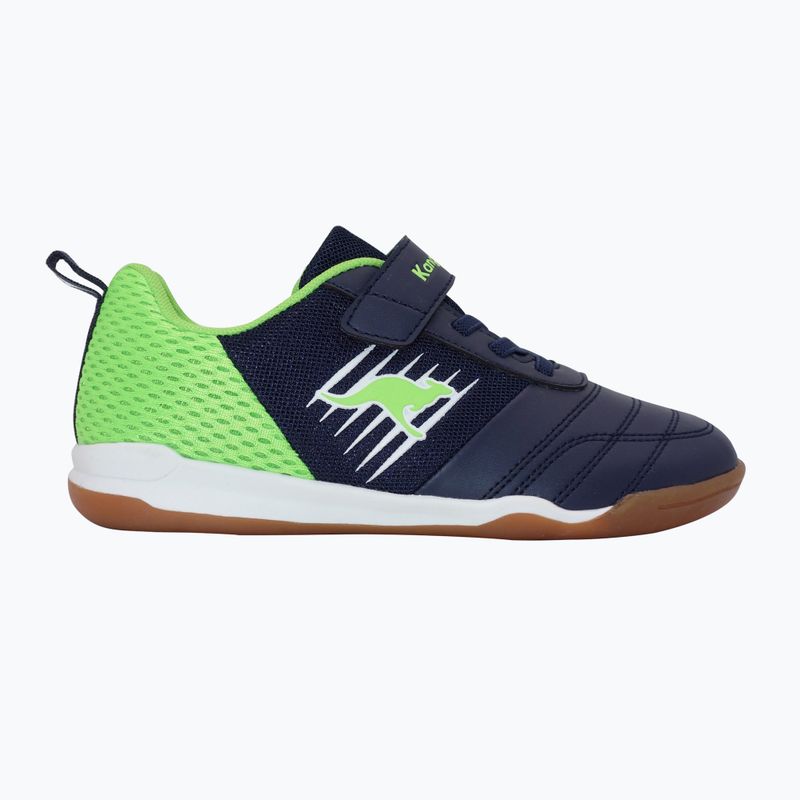 Detské topánky KangaROOS K5-Super Court EV dark navy/lime