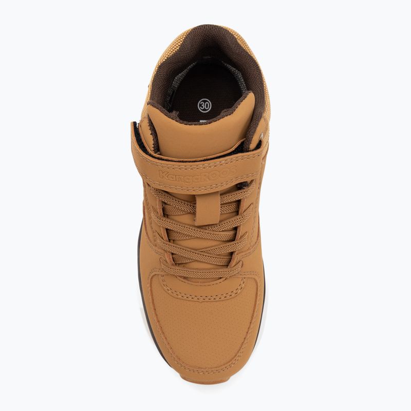 Detské topánky KangaROOS K-TS Caspo EV RTX tan/dark brown 5
