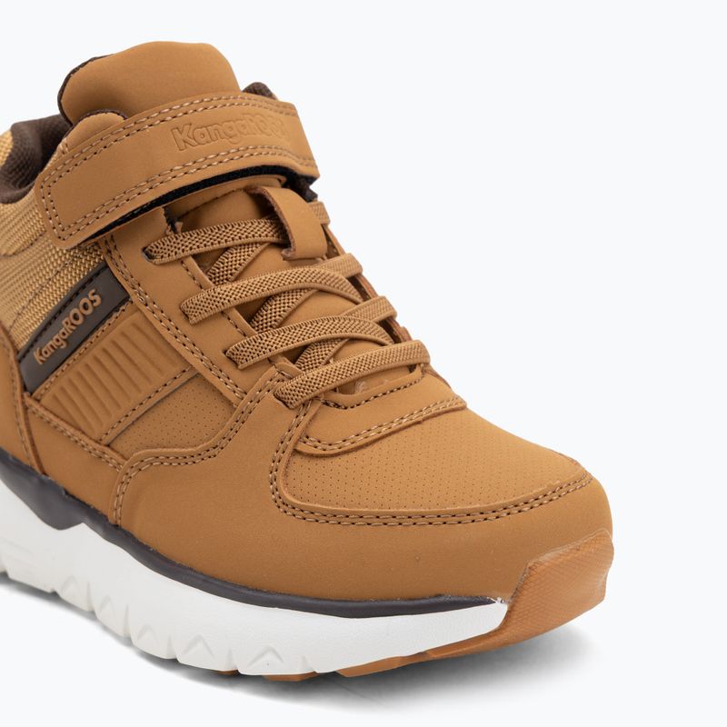 Detské topánky KangaROOS K-TS Caspo EV RTX tan/dark brown 7