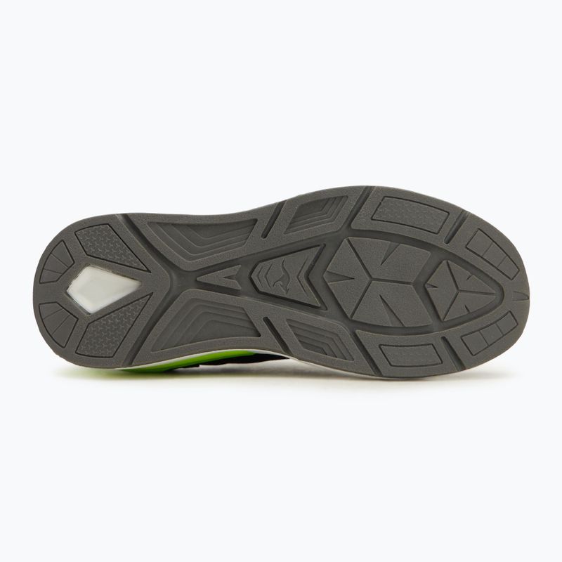 KangaROOS KD-Gym EV jet black/neon yellow detská obuv 4