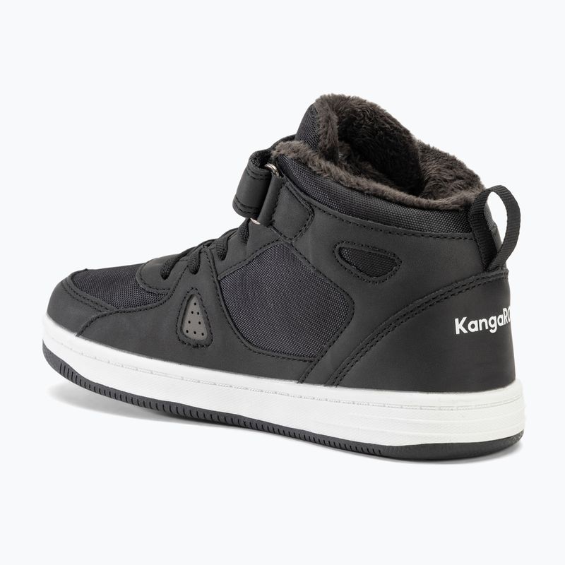 Detská obuv KangaROOS K-CP Kalley II EV jet black / steel grey 3