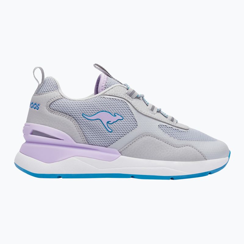KangaROOS KD-Road detská obuv vapor grey/lavender 8