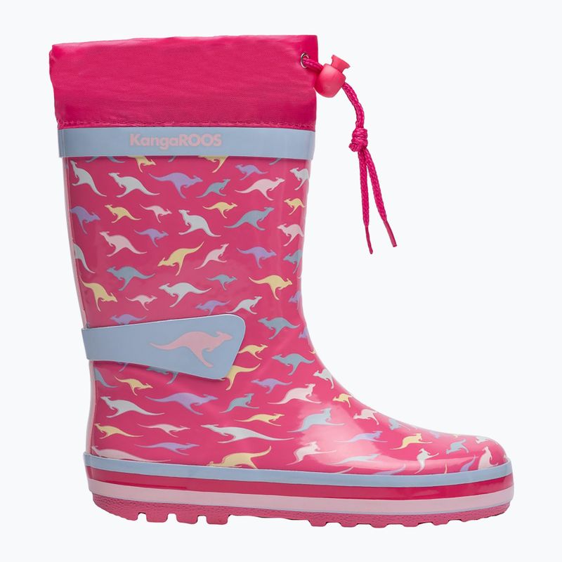 Detské čižmy KangaROOS K-Summerrain fandago pink/kangaroo
