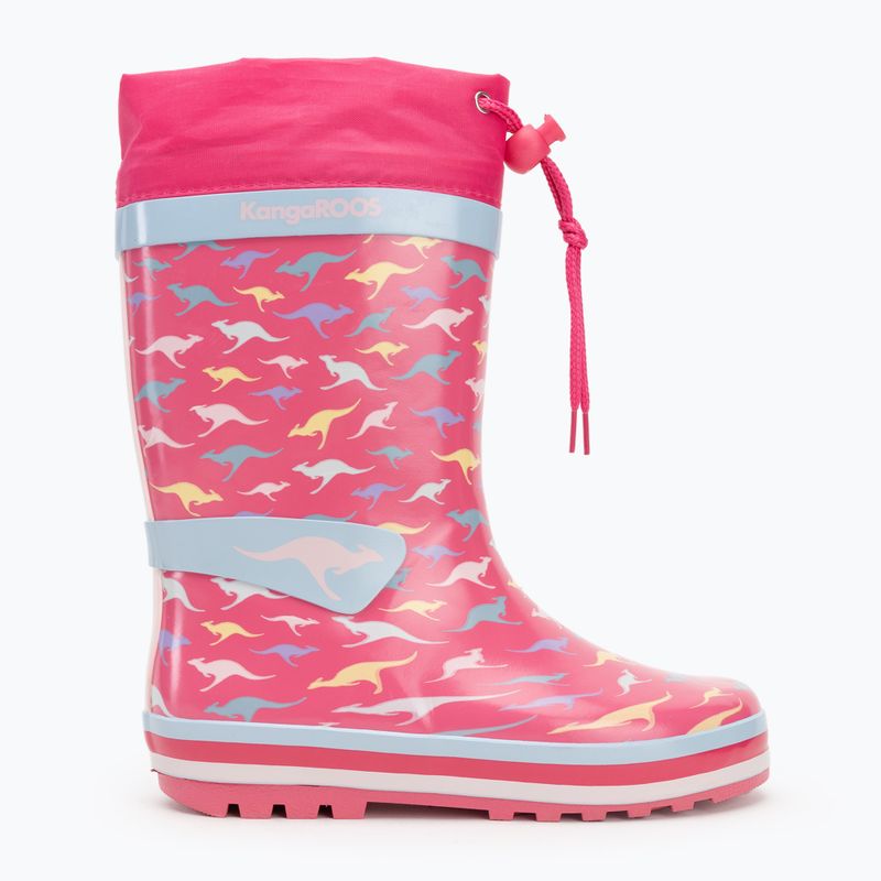 Detské čižmy KangaROOS K-Summerrain fandago pink/kangaroo 2