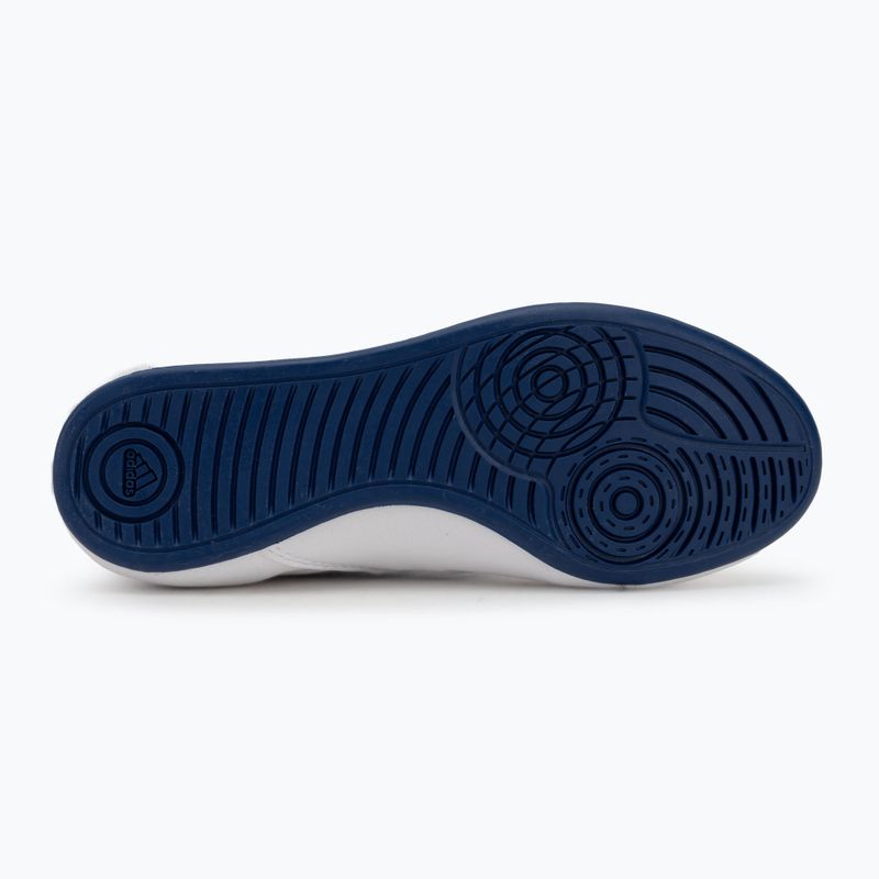 adidas Havoc detská zápasnícka obuv biela modrá červená 4