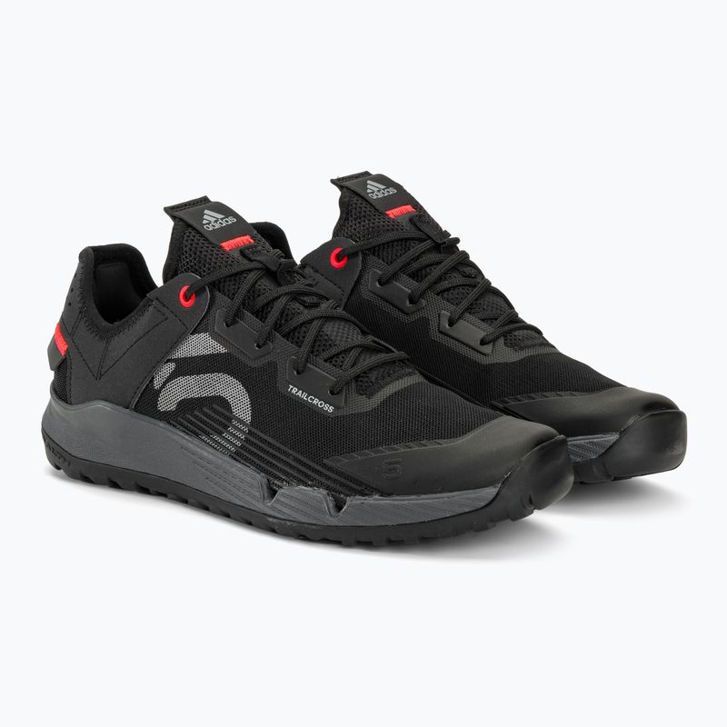 Dámska cyklistická obuv adidas FIVE TEN Trailcross LT core black/grey two/solar red 5