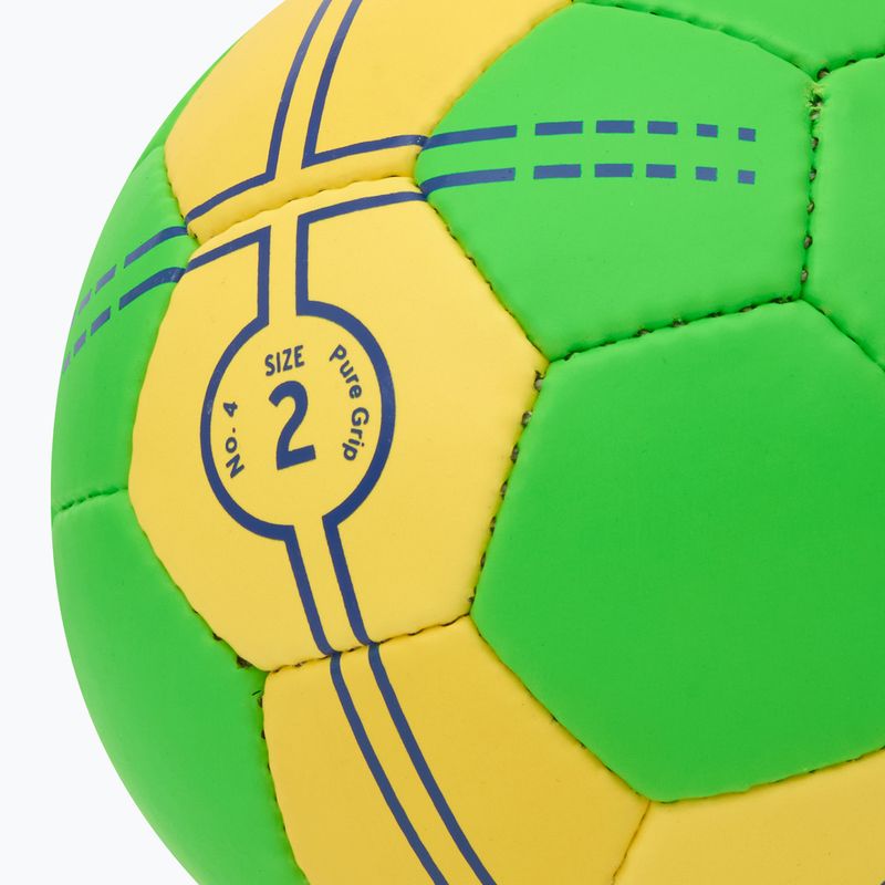 Hádzanarská lopta ERIMA Pure Grip No. 4 green/yellow veľ. 2 3