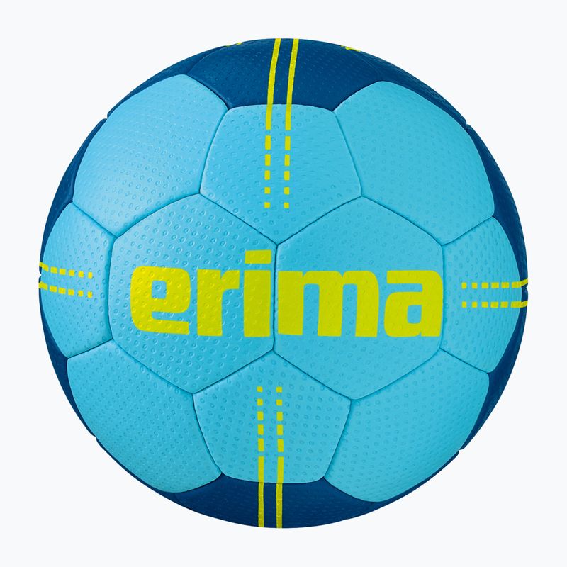 Hádzanarská lopta dziecięca ERIMA Pure Grip Junior sky/navy veľ. 0