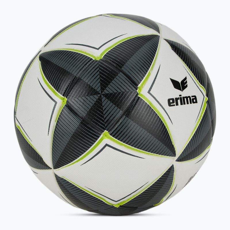 ERIMA Senzor Star Match futbalová lopta čierna/sivá veľkosť 5 2