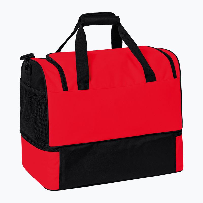 Tréningová taška ERIMA Six Wings Sports Bag With Bottom Compartment 60 l red black 2