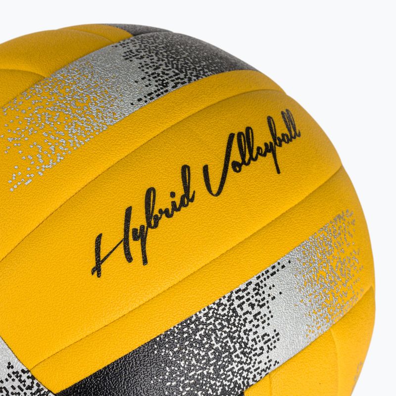 ERIMA Hybrid Volleyball žltá/čierna/strieborná 3
