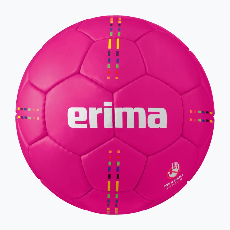 Hádzanarská lopta ERIMA Pure Grip No. 5 Wax-Free pink veľ. 1