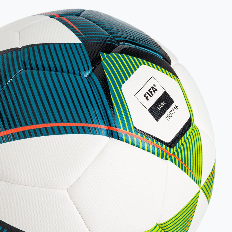 ERIMA Hybrid Training 2.0 futbalová lopta mykonos blue/lime veľkosť 5 3