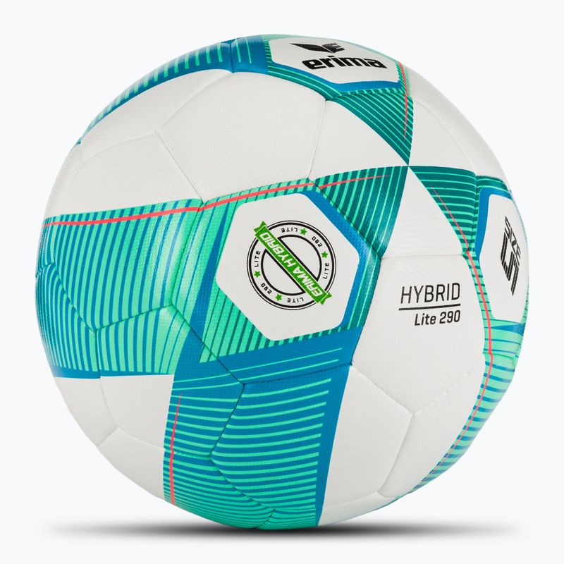 ERIMA Hybrid Lite 290 curacao/petrol futbal veľkosť 5 2