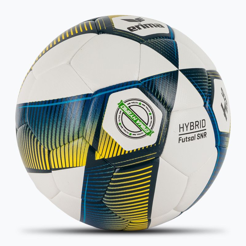ERIMA Hybrid Futsal nový námornícky/žltý futbal veľkosť 4 2