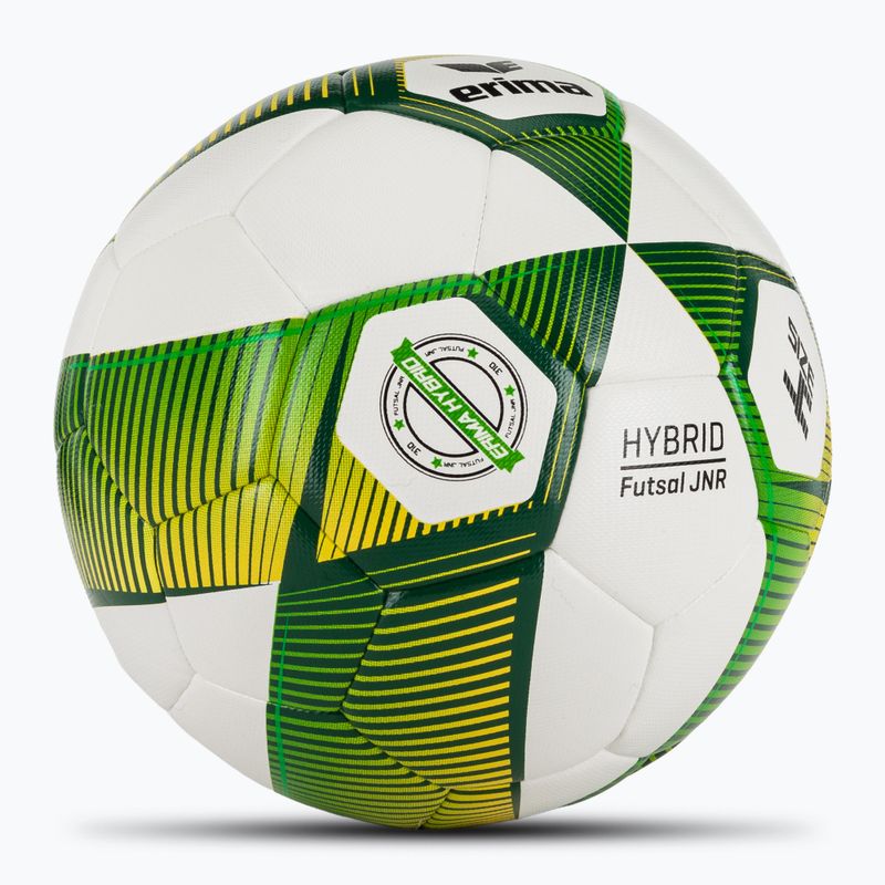 ERIMA Hybrid Futsal futbal zelená/žltá veľkosť 4 2