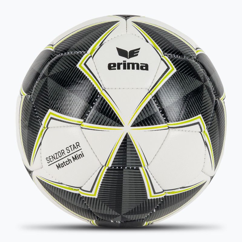 ERIMA Senzor Star Match Mini futbalová lopta čierna/sivá veľkosť 0