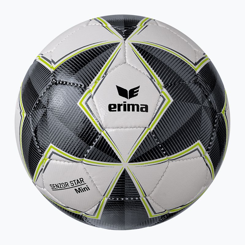 ERIMA Senzor Star Match Mini futbalová lopta čierna/sivá veľkosť 0