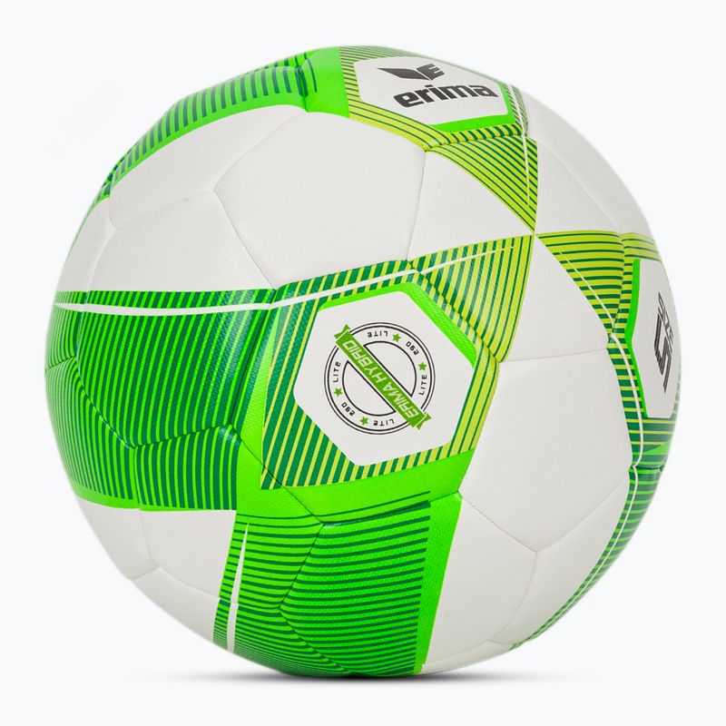 Detská futbalová lopta Erima Hybrid Lite 290 size 5 green gecko/lime 2