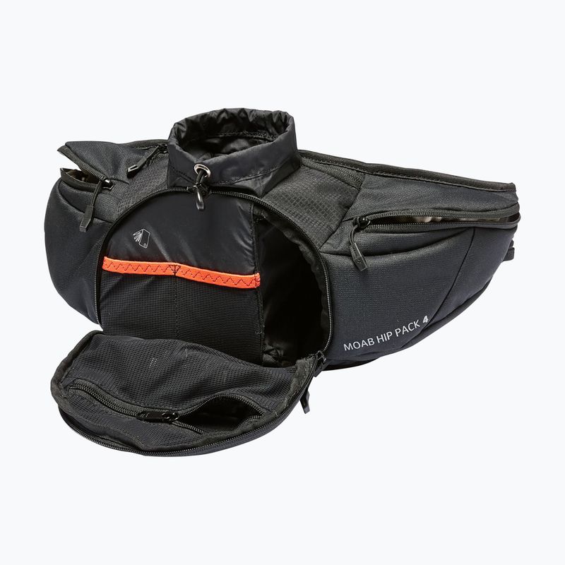 VAUDE Moab Hip Pack 4 l cyklistická ľadvinka čierna 3