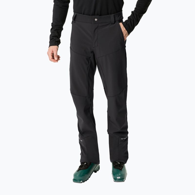 Pánske softshellové nohavice VAUDE Larice IV black uni