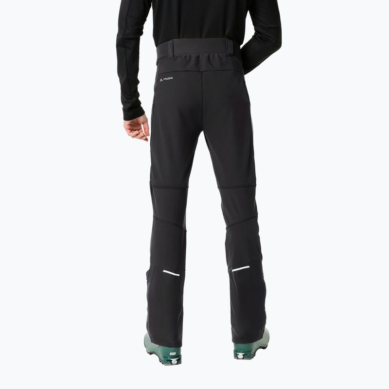 Pánske softshellové nohavice VAUDE Larice IV black uni 2