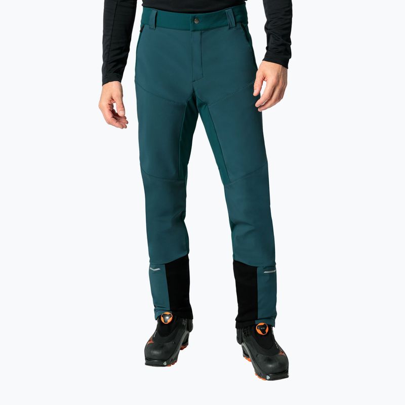 Pánske softshellové nohavice VAUDE Larice IV mallard green