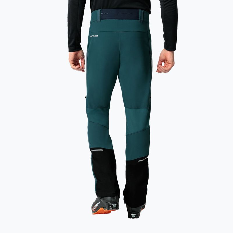 Pánske softshellové nohavice VAUDE Larice IV mallard green 2
