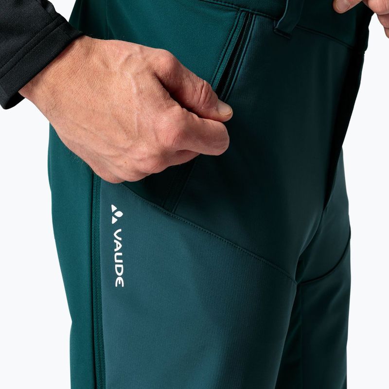 Pánske softshellové nohavice VAUDE Larice IV mallard green 3