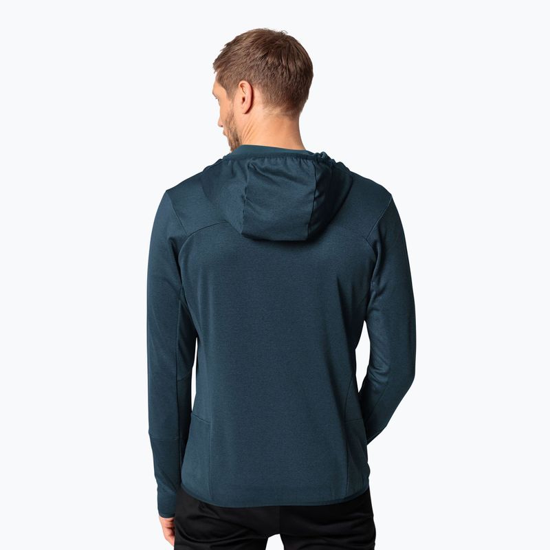 Pánska mikina VAUDE Monviso Fleece II dark sea/green 2