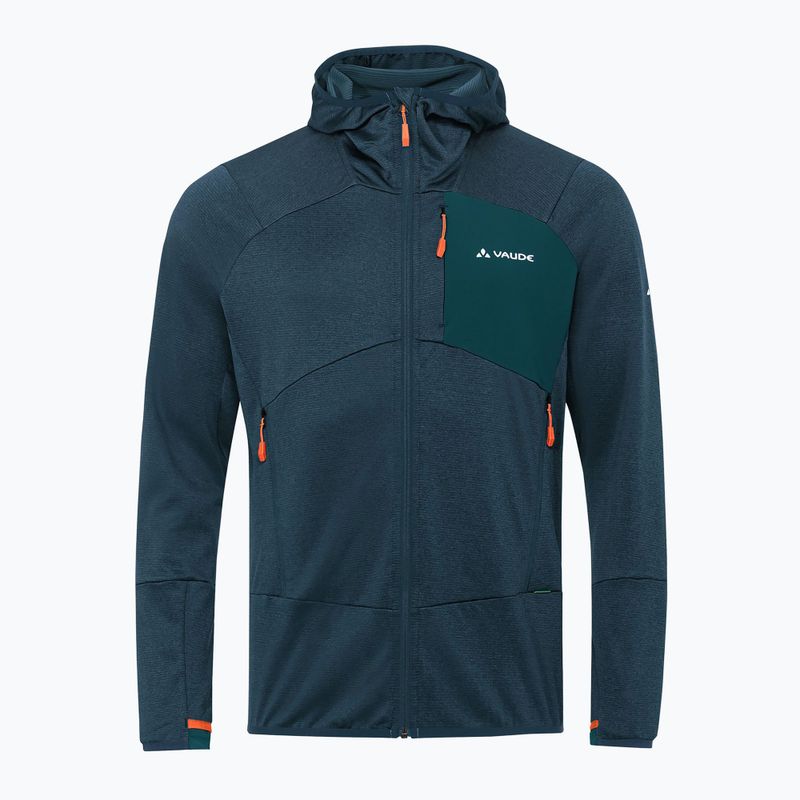 Pánska mikina VAUDE Monviso Fleece II dark sea/green 5