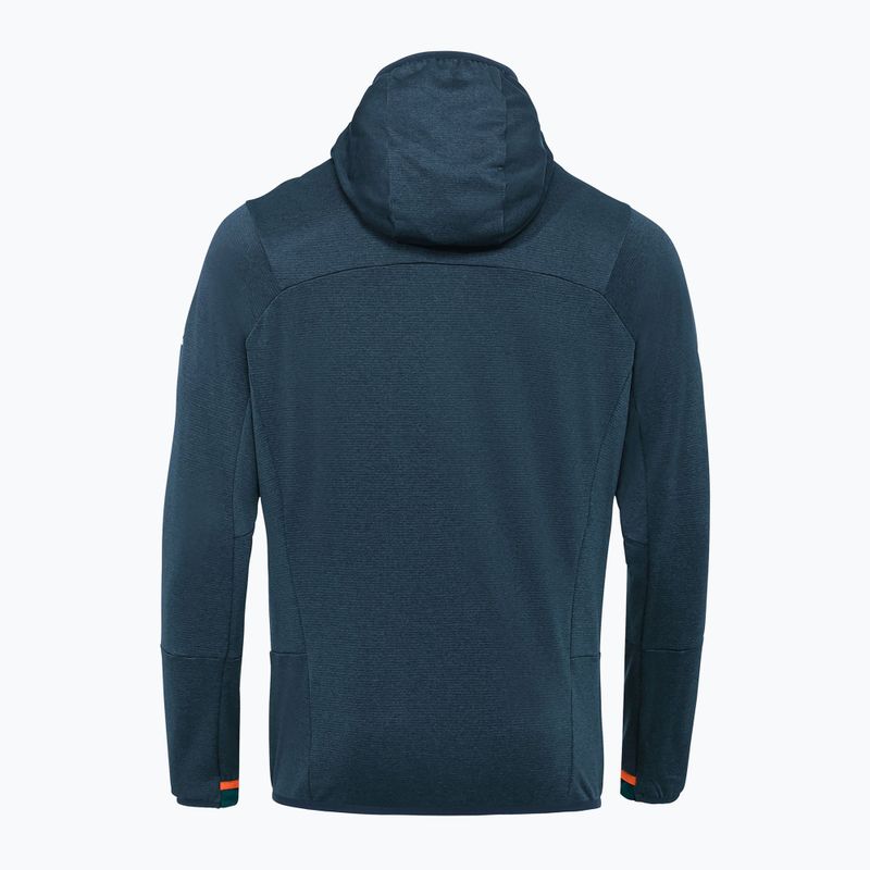 Pánska mikina VAUDE Monviso Fleece II dark sea/green 6