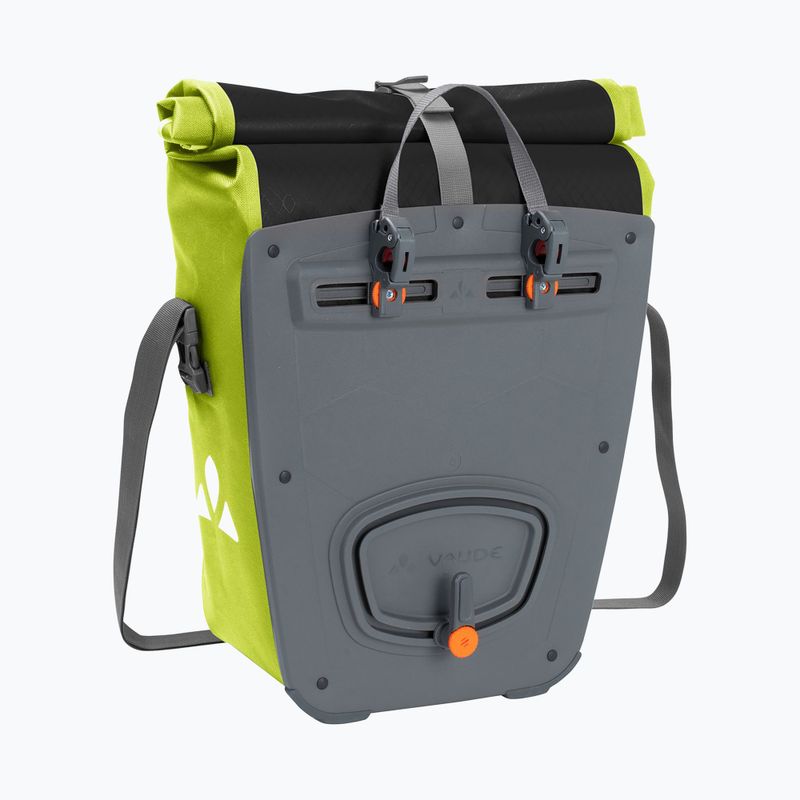 VAUDE Aqua Back Print Single 24 l čierna/jasne zelená batožinový priestor na bicykel na nosič 3