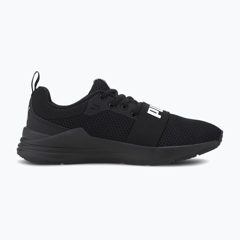 Detské topánky PUMA Wired Run Jr puma black/puma white 10