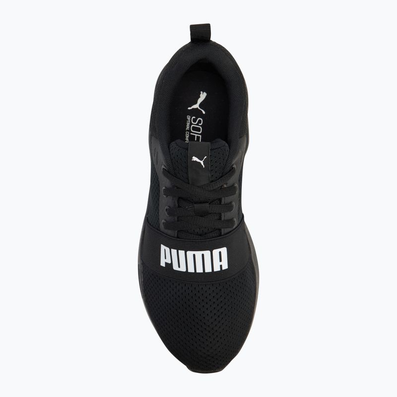 Detské topánky PUMA Wired Run Jr puma black/puma white 5