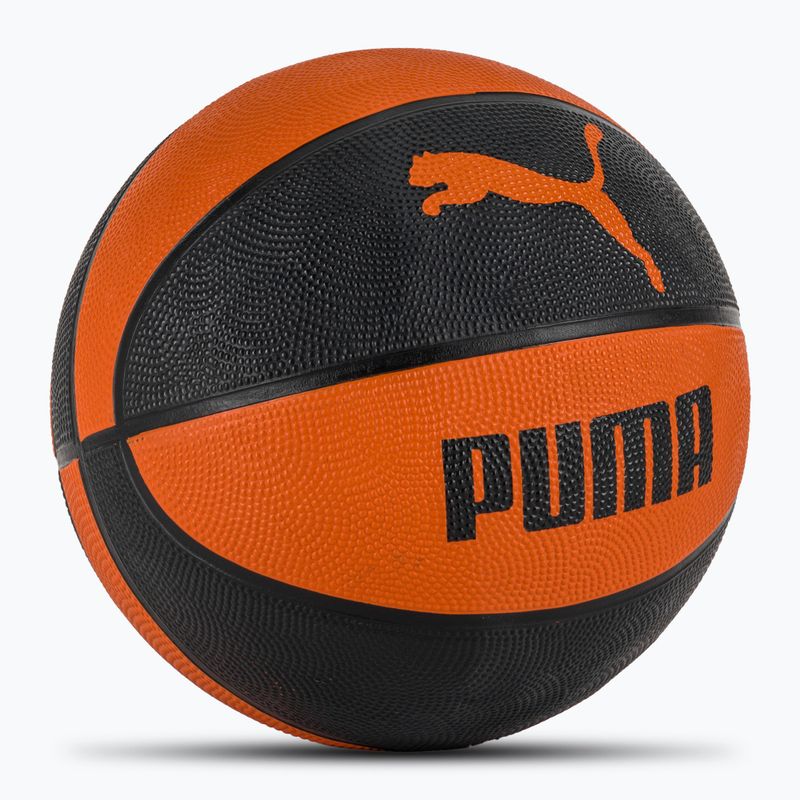Basketbalová lopta PUMA Basketball IND mandarin orange/puma black veľkosť 7 2