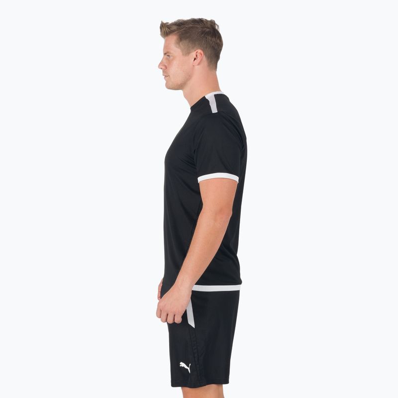 Pánsky futbalový dres PUMA teamLIGA Jersey black 704917 03 2