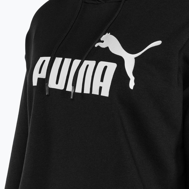 Dámska mikina PUMA ESS Cropped Logo Hoodie TR puma black 3