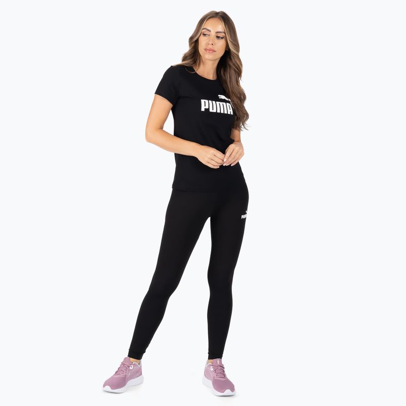 Dámske tréningové tričko PUMA ESS Logo Tee black 586774 01 2