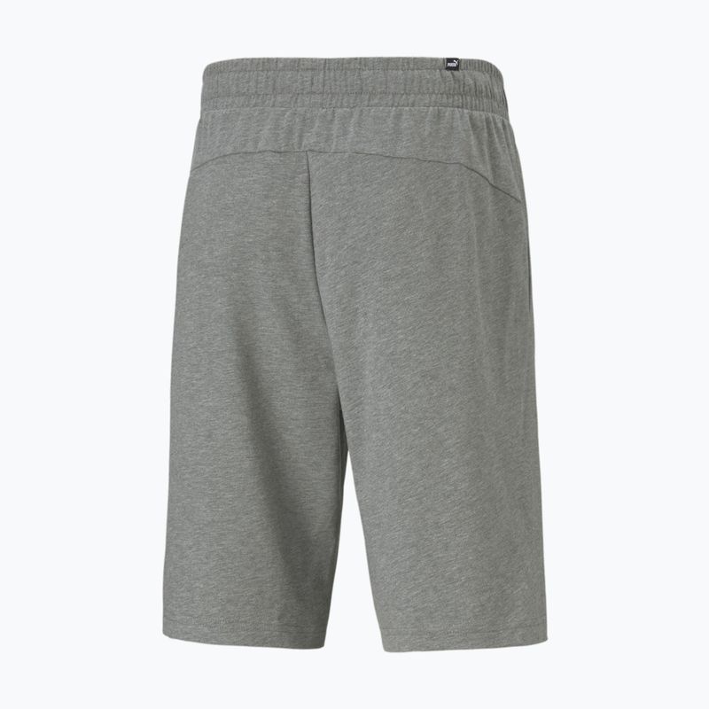 Pánske šortky PUMA Ess Jersey medium gray heather 2
