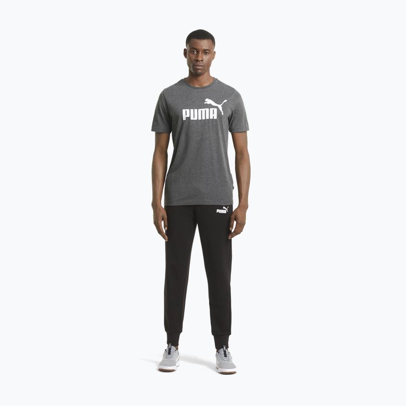 Pánske tričko PUMA Essentials Heather Tee puma black 2